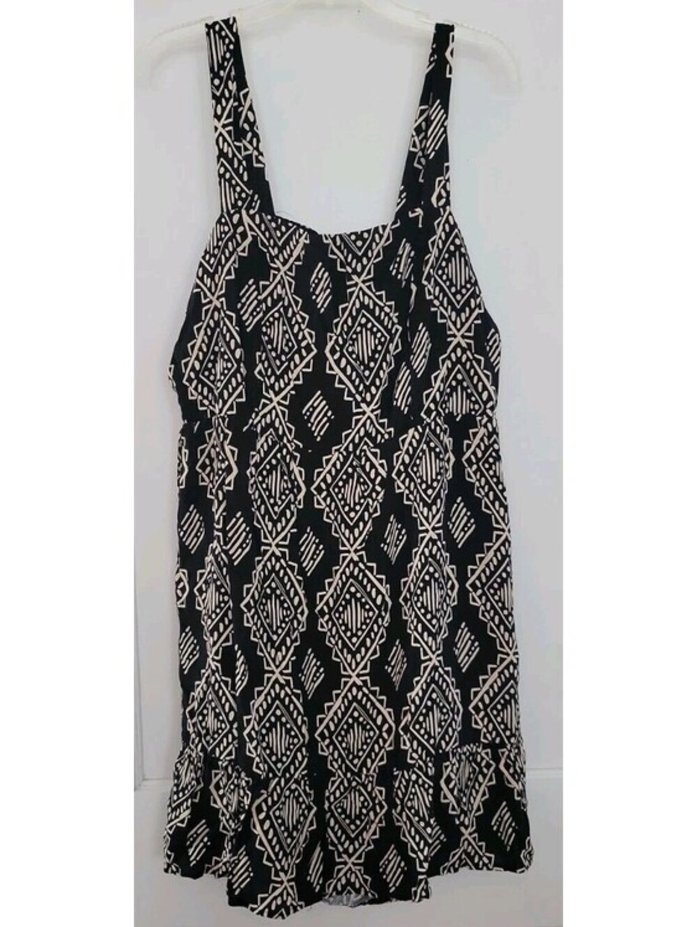 Rewind Dress 2XL Blue Tribal Mini Flare NWT Women Whimsical Sleeveless